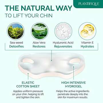 PLANTIFIQUE V-Line Collagen Mask for Men & Women