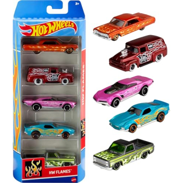 Hot Wheels 1:64 Die-Cast Toy Cars 5-Pack - Ultimate Racing Set