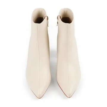 JOY IN LOVE Women's Ankle Boots Chunky Block Heel