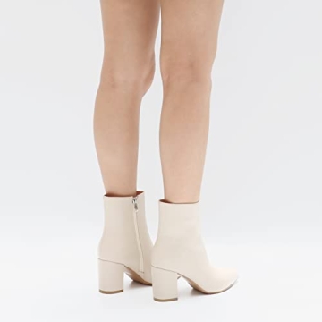 JOY IN LOVE Women's Ankle Boots Chunky Block Heel