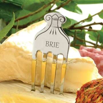 Norpro Stainless Steel Cheese Markers, Set of 6 NOR-334