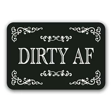 Dishwasher Magnet Clean Dirty Sign for Fun Kitchen Use