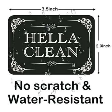 Dishwasher Magnet Clean Dirty Sign for Fun Kitchen Use