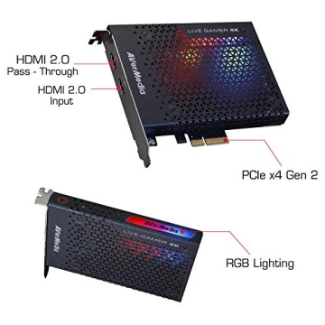 AVerMedia GC573 4K Capture Card for Gamers and Streamers