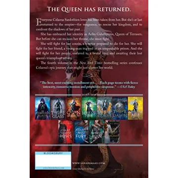 Queen of Shadows A Throne of Glass Epic Fantasy Adventure