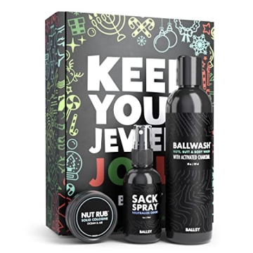 Ballsy Men's Gift Set: Ocean & Air Scented Hygiene Essentials