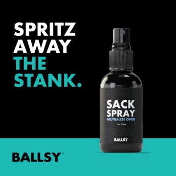 Ballsy Men's Hygiene Gift Set Ocean Air Scent