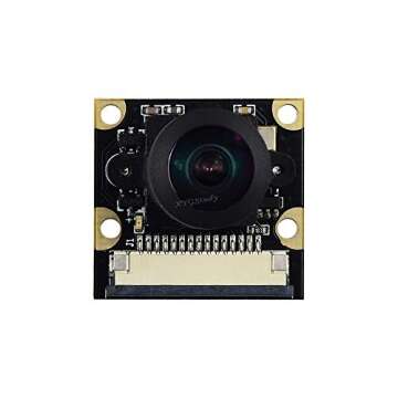 RPi Camera (G) for Raspberry Pi Model B B+ A+ 4 3 2 1 Camera Module OV5647 Sensor Fisheye Lens Wider Field of View 1080p @XYGStudy