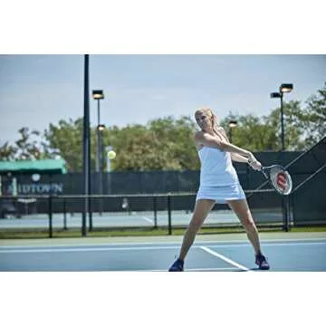 Wilson Hyper Hammer 5.3 Strung Tennis Racket (Black/White, 4 1/4)