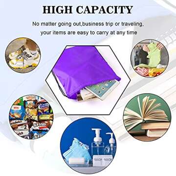 CHEPULA Drawstring Bags Bulk 12Pcs Drawstring Backpack for Women Men Large Size Draw String Back Sack for Birthday Party Sport Camping Climbing