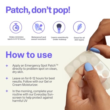 Curology Fast-Acting Hydrocolloid Pimple Patches 40ct