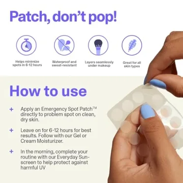 Curology Fast-Acting Hydrocolloid Pimple Patches 40ct