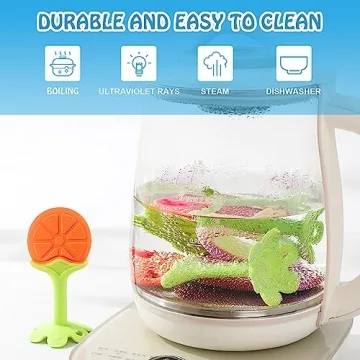 Tinabless Teething Toys Set - Safe Silicone Teethers for Infants