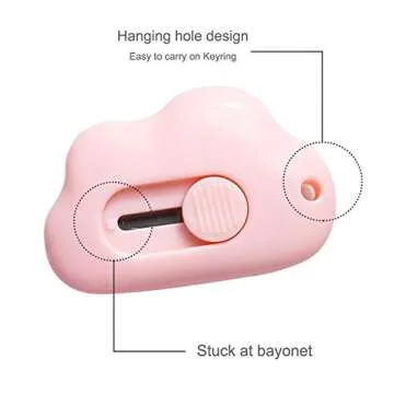 Cute & Compact Retractable Utility Knife for All