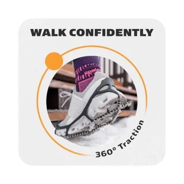 Yaktrax Walk Traction Cleats for Snow and Ice Safety