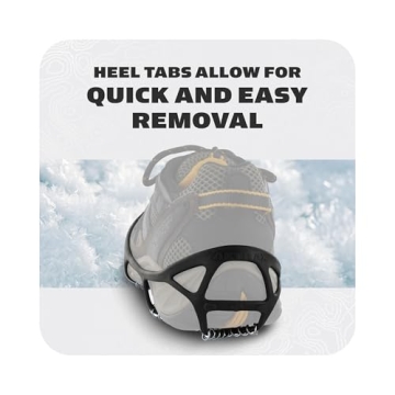 Yaktrax Walk Traction Cleats for Snow and Ice Safety