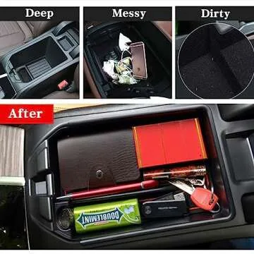 Jaronx BMW X3/X4 Console Organizer for 2018-2024 Models