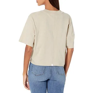 Sydney Short-sleeve Cropped Crew Neck T-shirt for Women