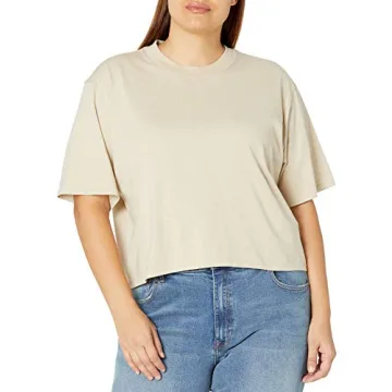 Sydney Short-sleeve Cropped Crew Neck T-shirt for Women