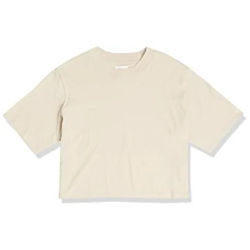 Sydney Short-sleeve Cropped Crew Neck T-shirt for Women