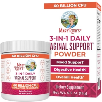 MaryRuth Organics 3-in-1 Probiotics for Women, Clinically Tested, Vaginal Probiotics for Digestive H...
