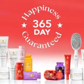 HAIRtamin Vegan Hair Vitamins for Faster Growth | All Natural Biotin Capsules to Support Healthy Hair, Skin and Nails | May Reduce Loss & Thinning | 30 Capsules (1)