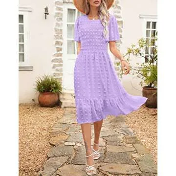 Annebouti Cute Summer Dress for Women - Flowy & Stylish