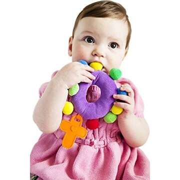 Engaging Plush Baby Rosary for Infant Development