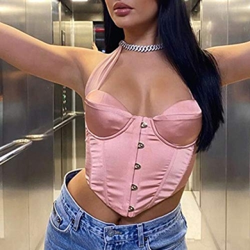 Sexy Bustiers Push Up Crop Tops for Women Clubwear