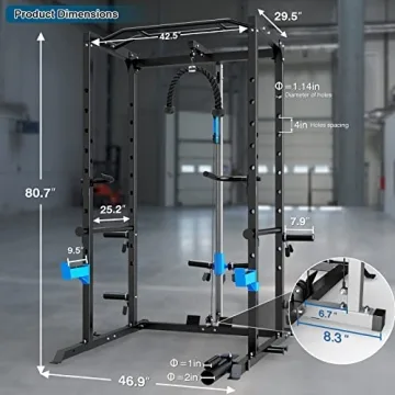 ULTIMATE ULTRA FUEGO Power Cage for Home Gym Workouts