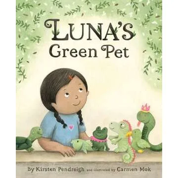 Luna's Green Pet: A Charming Journey of Imagination and Nature