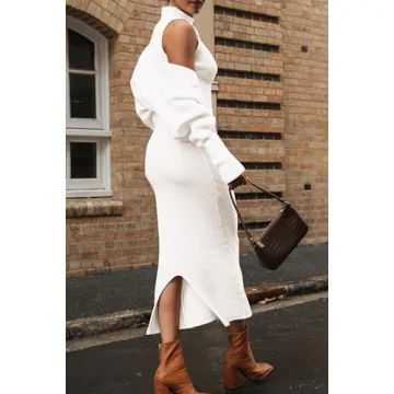 PRETTYGARDEN Maxi Sweater Dress & Cardigan - Stylish Fall Fashion