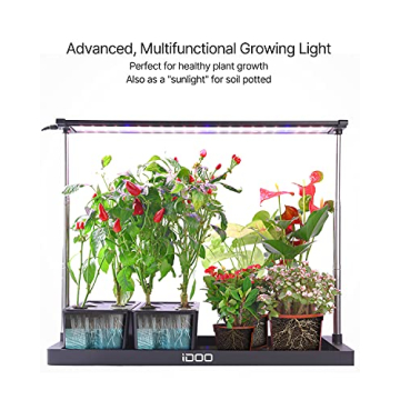 iDOO Hydroponics 20 Pods Indoor Garden System with LED Light