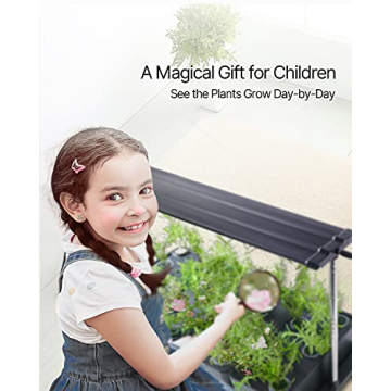 iDOO Hydroponics 20 Pods Indoor Garden System with LED Light