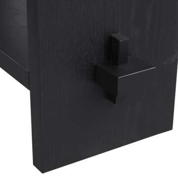 Nathan James Virgo Wood Console Table for Home Decor