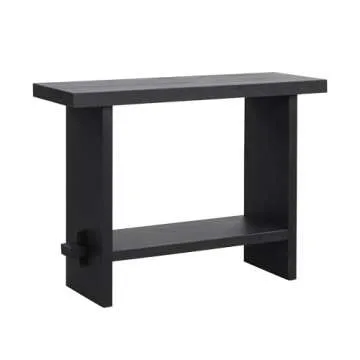 Nathan James Virgo Wood Console Table for Home Decor