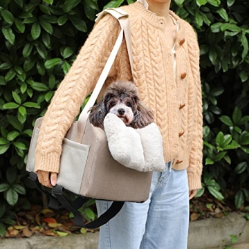 Stylish Dog Car Seat for Small Dogs at Center Console