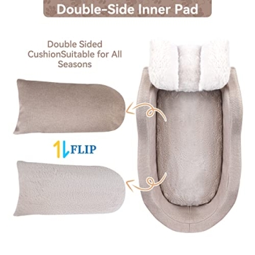 Stylish Dog Car Seat for Small Dogs at Center Console