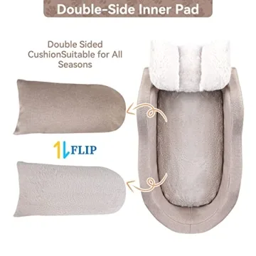 Stylish Dog Car Seat for Small Dogs at Center Console