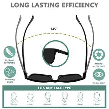 Yogo Vision Toddler Sunglasses Polarized Little Kids Sunglasses for Girls Boys Age 2-6 Pack of 4