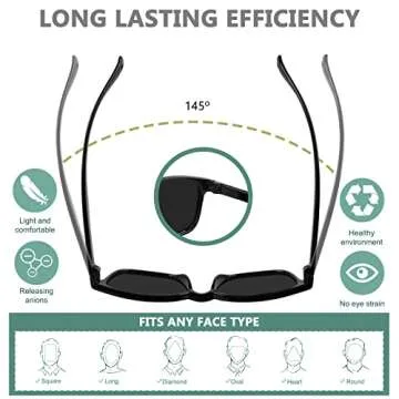 Yogo Vision Toddler Sunglasses Polarized Little Kids Sunglasses for Girls Boys Age 2-6 Pack of 4