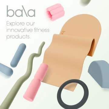 Bala Bangles 2LB Adjustable Silicone Weights for Fitness