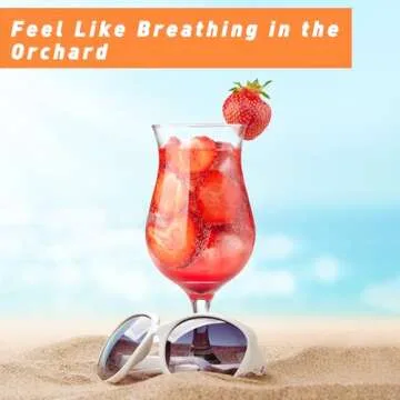 Fruit Fragrance Oils, ESSLUX Premium Soap Candle Making Scents, Scented Oils for Diffuser, Summer Aromatherapy Essential Oils Gift Set, Tropical Fruits, Coconut, Strawberry, Black Cherry and More