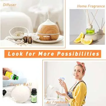 Fruit Fragrance Oils, ESSLUX Premium Soap Candle Making Scents, Scented Oils for Diffuser, Summer Aromatherapy Essential Oils Gift Set, Tropical Fruits, Coconut, Strawberry, Black Cherry and More