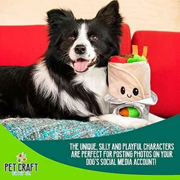 Hide and Seek Plush Dog Toys for Interactive Fun