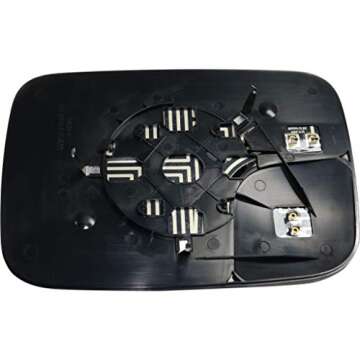 For Dodge Ram 1500/2500/3500 2005 06 07 2008 Mirror Glass Passenger Side Heated All Cab Types w/Towi...