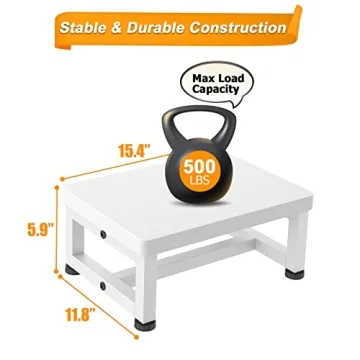 Heavy Duty Non-Slip Wooden Step Stool for Every Household