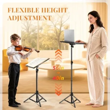 Adjustable Lusweimi Projector Stand Tripod for Versatile Use