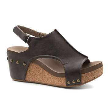 Corkys Footwear Carley Womens Casual Wedge 2.5"