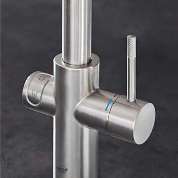 GROHE Blue Pull-Down Kitchen Faucet with 3 Water Types